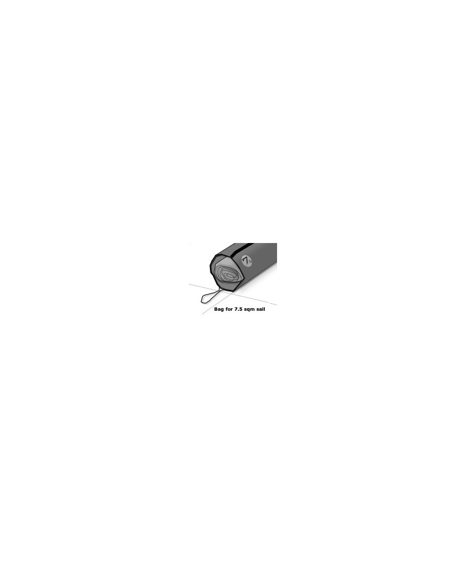 Crus 12 7.5 Sail Bag Charcoal CYP0019 Crus Yacht Sàrl