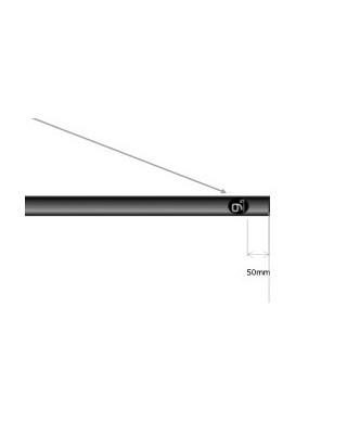 Crus 12 9.5 Mast Extension Carbon C100 Tube 170cm