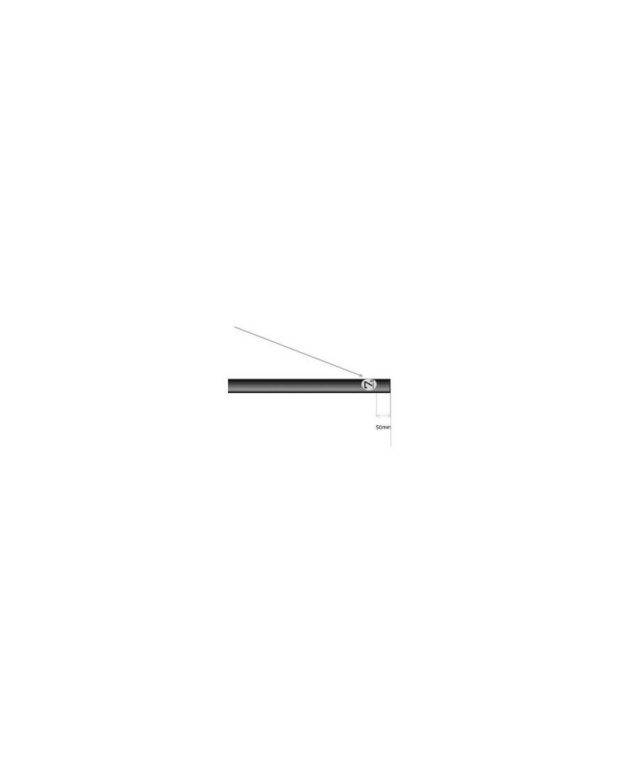 Crus 12 7.5 Mast Extension Carbon C100 Tube 65 CYP0025 Crus Yacht Sàrl